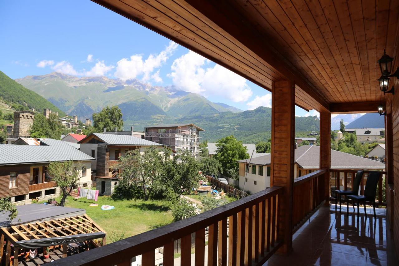 Hotel Svanseti Mestia Esterno foto